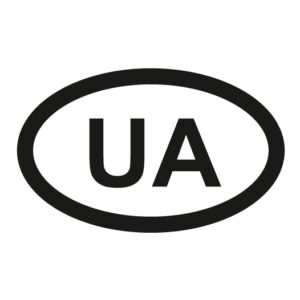 Стікер “Розпізнавальний автомобільний знак України”