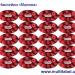 Стікер Малина - фото 2