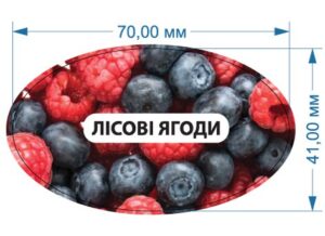 Стікер “Лісові ягоди”