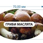 Стікер Гриби маслята
