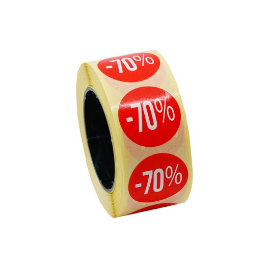 Стікер “ЗНИЖКА – 70%”