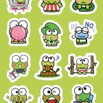 стікерпак keroppi