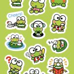Стікерпак Keroppi